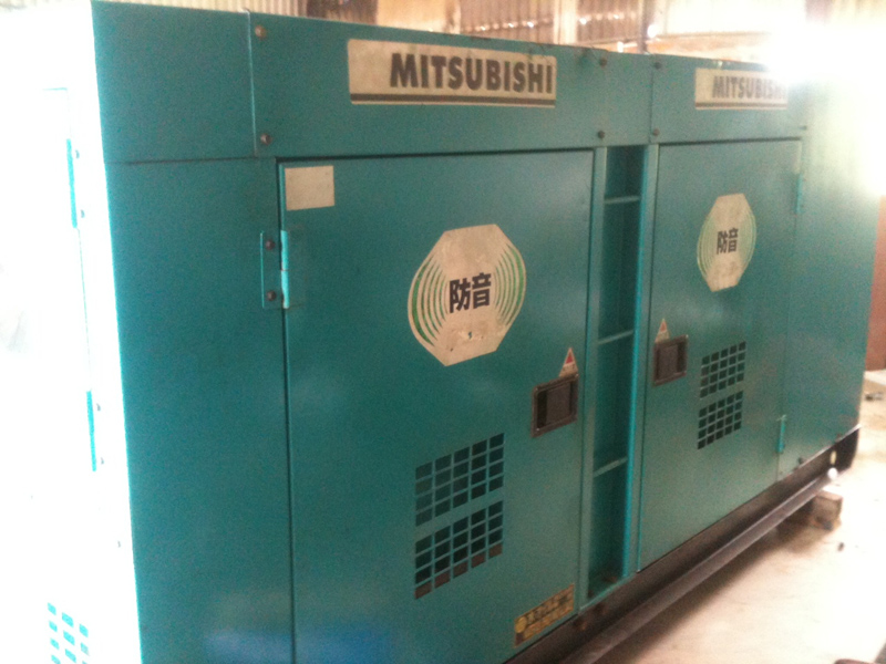Máy phát điện nhật cũ Mitsubishi 180Kva